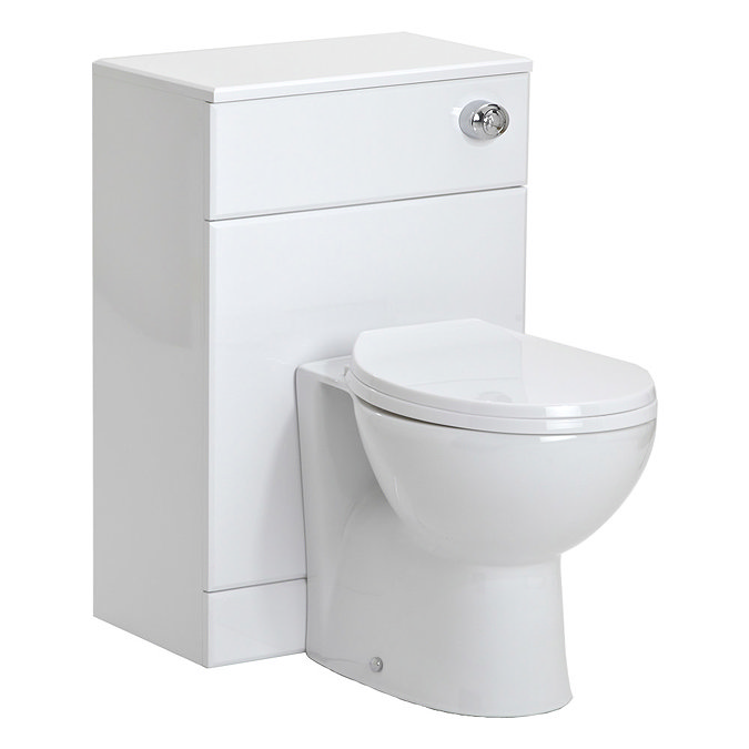 Alaska 1850mm Double Basin Vanity Unit Suite (High Gloss White - Depth 300mm) Feature Large Image