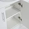 Alaska Bathroom Furniture Pack - 5 Piece White Gloss Feature Large Image