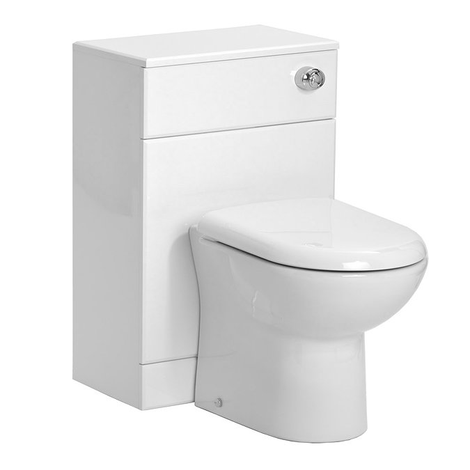Alaska 1250mm Vanity Unit Bathroom Suite (High Gloss White - Depth 330mm) Feature Large Image