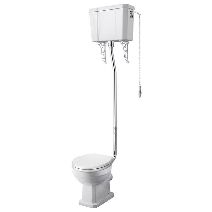 Carlton High Level Traditional Toilet - WC, Cistern and Pan