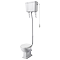 Carlton High Level Traditional Toilet - WC, Cistern and Pan