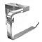 Holly Modern Square Toilet Roll Holder - Chrome Large Image