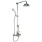 Hollys of Bath Exposed Thermostatic Chrome Shower w/ Hand Shower - ES2-8 Large Image