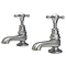 Hollys of Bath Pillar Chrome Bath Taps Large Image