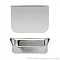 Hudson Reed 1100mm Gloss Grey Compact Combination Unit (600 Vanity + 500 WC unit) Profile Large Ima