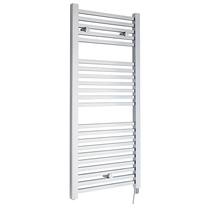 Hudson Reed 1110 x 500mm Electric Square Heated Towel Rail - Chrome - HL151 Large Image