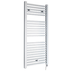 Hudson Reed 1110 x 500mm Electric Square Heated Towel Rail - Chrome - HL151 Large Image