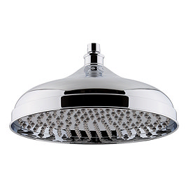 Hudson Reed 12" Apron Fixed Shower Head - Chrome - HEAD16 Large Image