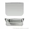 Hudson Reed 1200mm Gloss Grey Full Depth Wall Hung 4-Drawer Unit & Double Basin  Profile Large Image