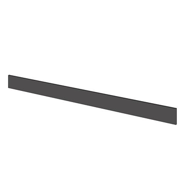 Hudson Reed 2000mm Gloss Grey Plinth Profile Large Image