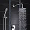 Hudson Reed 200mm Round Shower Head + Fast Fix Shower Arm  Profile Large Image