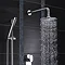 Hudson Reed 200mm Round Shower Head + Fast Fix Shower Arm Profile Large Image