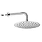 Hudson Reed 200mm Round Shower Head + Fast Fix Shower Arm Large Image