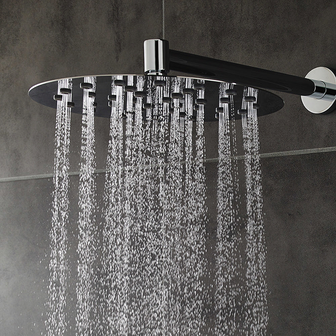 Hudson Reed - 200mm Round Shower Head - HEAD98 Profile Large Image