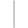 Hudson Reed 3000mm Black Ceiling Post for Wetroom Screen - WRSF006  Profile Large Image