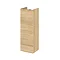 Hudson Reed 300x255mm Natural Oak Compact Base Unit - OFF381 Large Image
