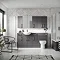 Hudson Reed 300x355mm Gloss Grey Full Depth Base Unit Feature Large Image