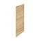 Hudson Reed 370mm Natural Oak Decorative End Panel Large Image