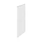  Hudson Reed 370mm White Gloss Decorative End Panel Large Image