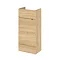 Hudson Reed 400x255mm Natural Oak Compact Vanity Unit Large Image