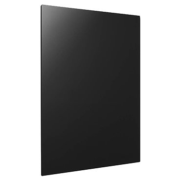 Hudson Reed 450 Watt Infrared Heating Panel H600 x W550mm - Black Glass - INF004  Profile Large Imag
