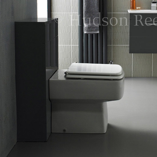 Hudson Reed Memoir BTW Toilet Unit inc Pan and Cistern - Grey Feature Large Image