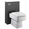 Hudson Reed Memoir BTW Toilet Unit inc Pan and Cistern - Grey Large Image