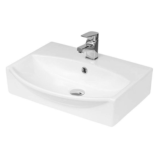 Hudson Reed 500mm Wall Hung Basin - NBV164 Large Image