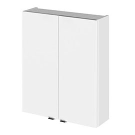 Hudson Reed 500x182mm Gloss White Fitted Wall Unit Medium Image