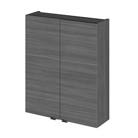 Hudson Reed 500x182mm Grey Avola Fitted Wall Unit