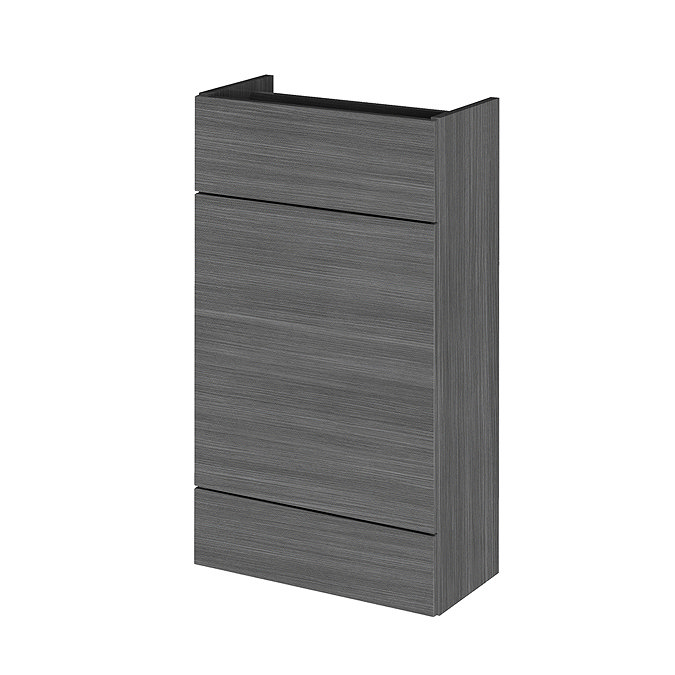 Hudson Reed 500x255mm Grey Avola Compact WC Unit