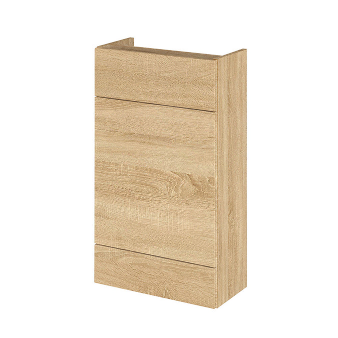 Hudson Reed 500x255mm Natural Oak Compact WC Unit Large Image