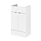 Hudson Reed 500x355mm Gloss White Full Depth Vanity Unit Large Image