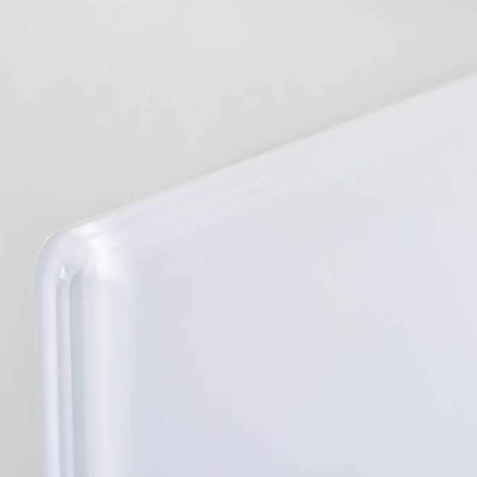 Hudson Reed 600 Watt Infrared Heating Panel H1800 x W300mm - White Glass - INF003 Feature Large Ima