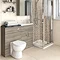 Hudson Reed 600x255mm Driftwood Compact Vanity Unit  Feature Large Image