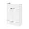 Hudson Reed 600x255mm Gloss White Compact Vanity Unit Large Image