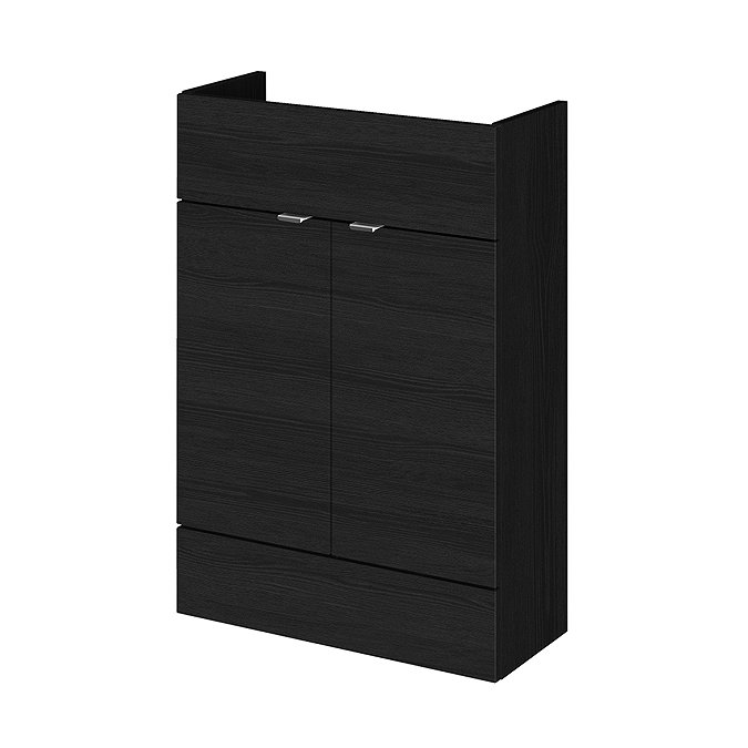 Hudson Reed 600x255mm Hacienda Black Compact Vanity Unit