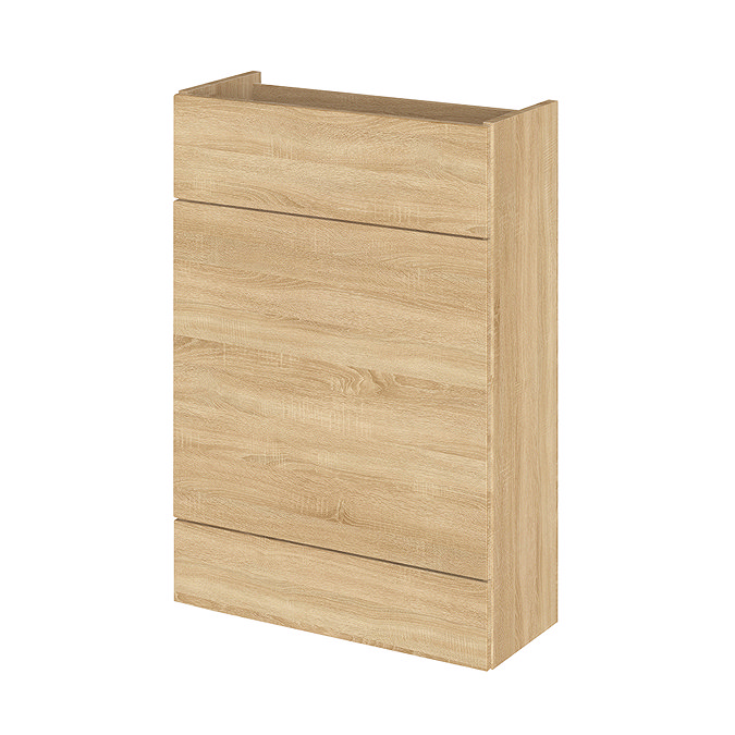 Hudson Reed 600x255mm Natural Oak Compact WC Unit Large Image