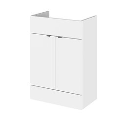 Hudson Reed 600x355mm Gloss White Full Depth Vanity Unit Large Image