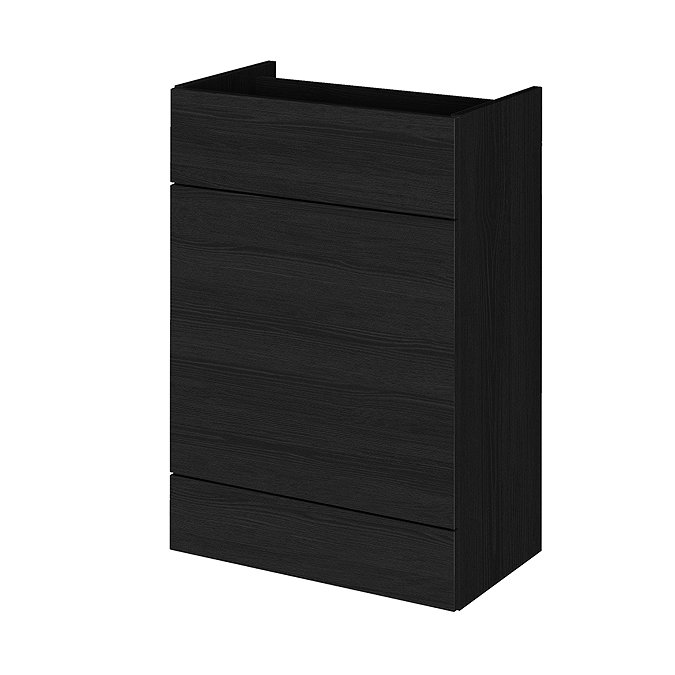 Hudson Reed 600x355mm Hacienda Black Full Depth WC Unit