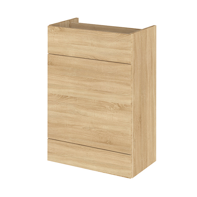 Hudson Reed 600x355mm Natural Oak Full Depth WC Unit Large Image