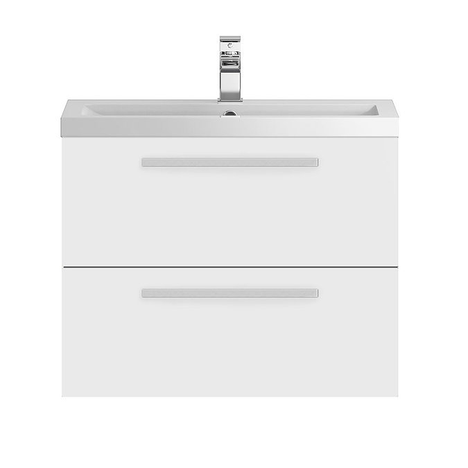 Hudson Reed 720mm Gloss White Modular Basin Vanity Unit Profile Large Image