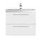 Hudson Reed 720mm Gloss White Modular Basin Vanity Unit Profile Large Image