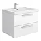 Hudson Reed 720mm Gloss White Modular Basin Vanity Unit Large Image