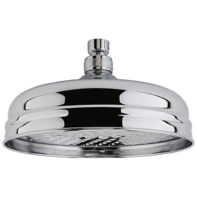 Hudson Reed 8" Apron Fixed Shower Head - Chrome