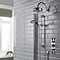 Hudson Reed 8" Apron Fixed Shower Head + Curved Arm  Feature Large Image