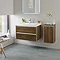 Hudson Reed - Erin 800mm Textured Oak Furniture Pack - FEN007 Large Image