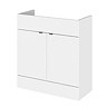 Hudson Reed 800x355mm Gloss White Full Depth Vanity Unit Large Image