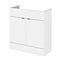 Hudson Reed 800x355mm Gloss White Full Depth Vanity Unit Large Image