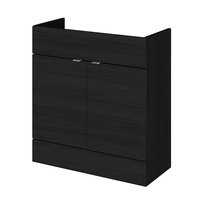 Hudson Reed 800x355mm Hacienda Black Full Depth Vanity Unit